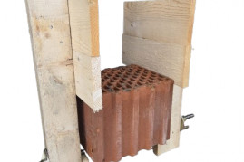 Sada bednění ztužujiciho věnce - bednící spínácí tyč 100 cm + 2x kulatá matice k bednění 70mm photo